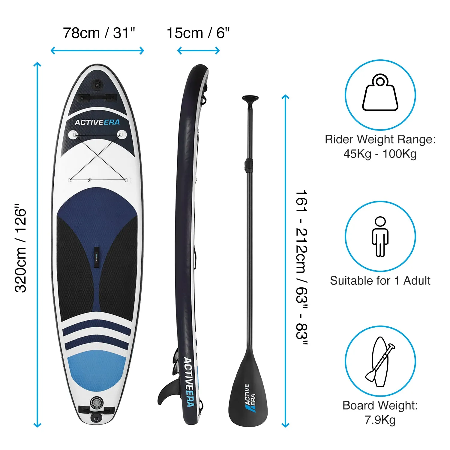 10'5 Inflatable Stand Up Paddle Board