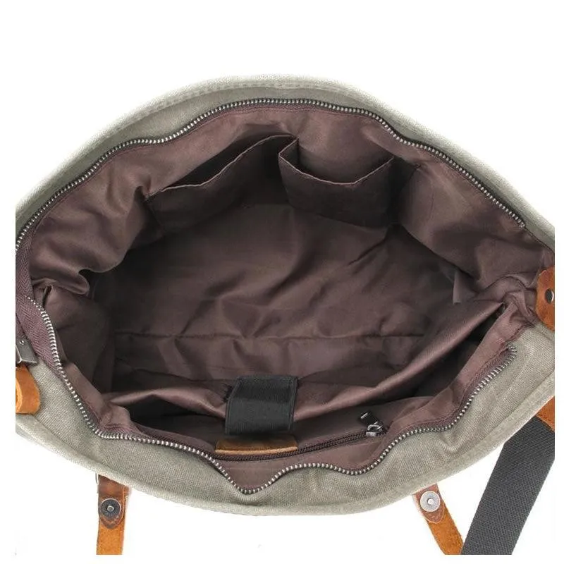 15" Multi Use Canvas Laptop Bag And Messenger Bag Yu-2008-1