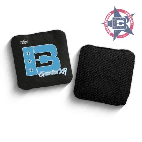 2025 Brotherhood Cornhole Guardian X Black Broadcast Edition ACL Pro Stamped Cornhole Bags