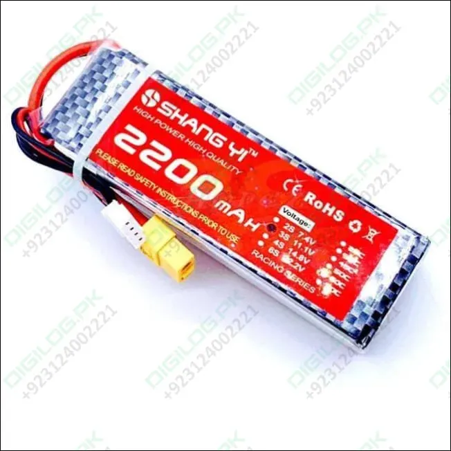 2200mah 11.1v 25c 3s Lipo Battery Rc Drone Plane