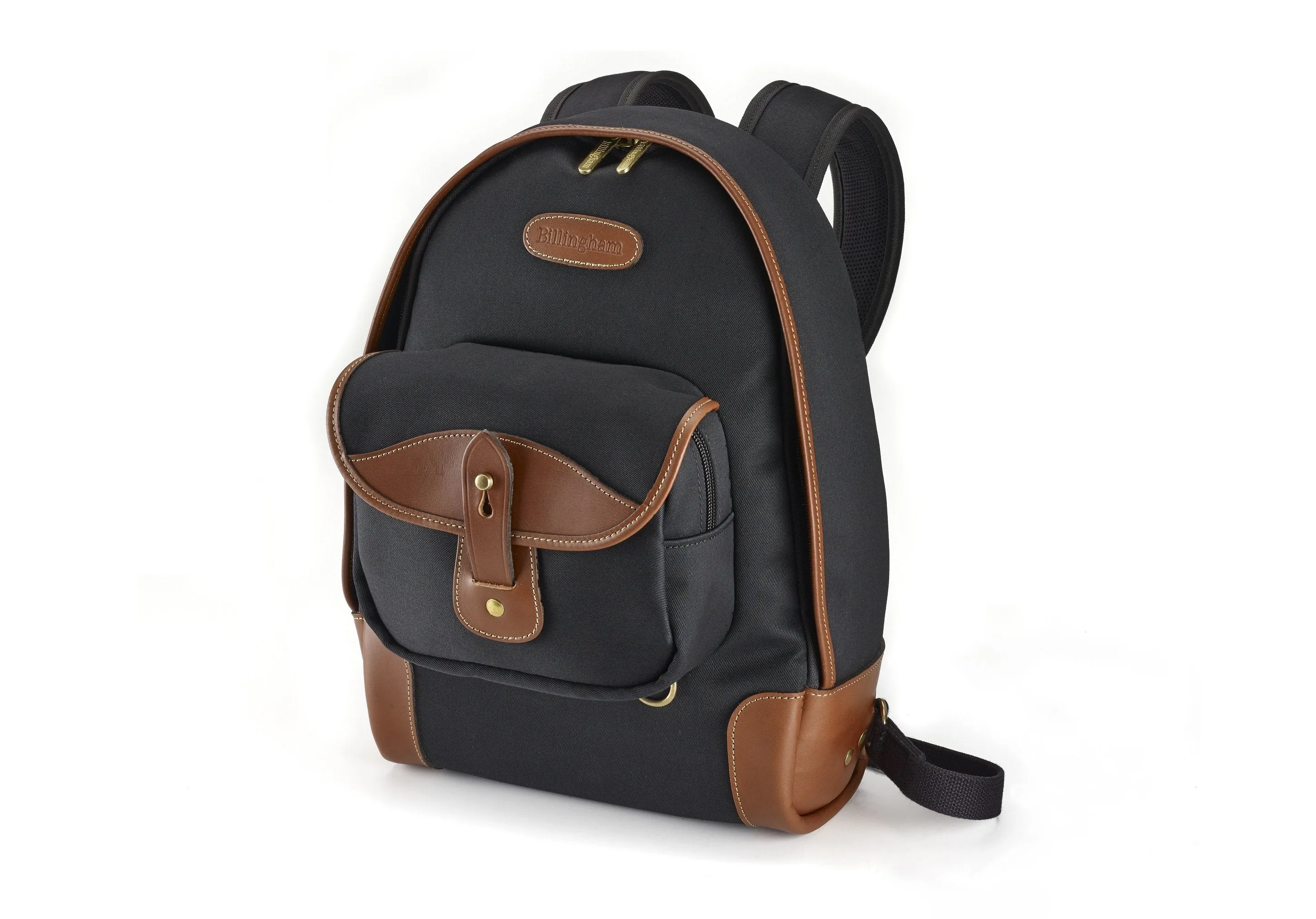 35 Rucksack for Cameras - Black Canvas / Tan Leather