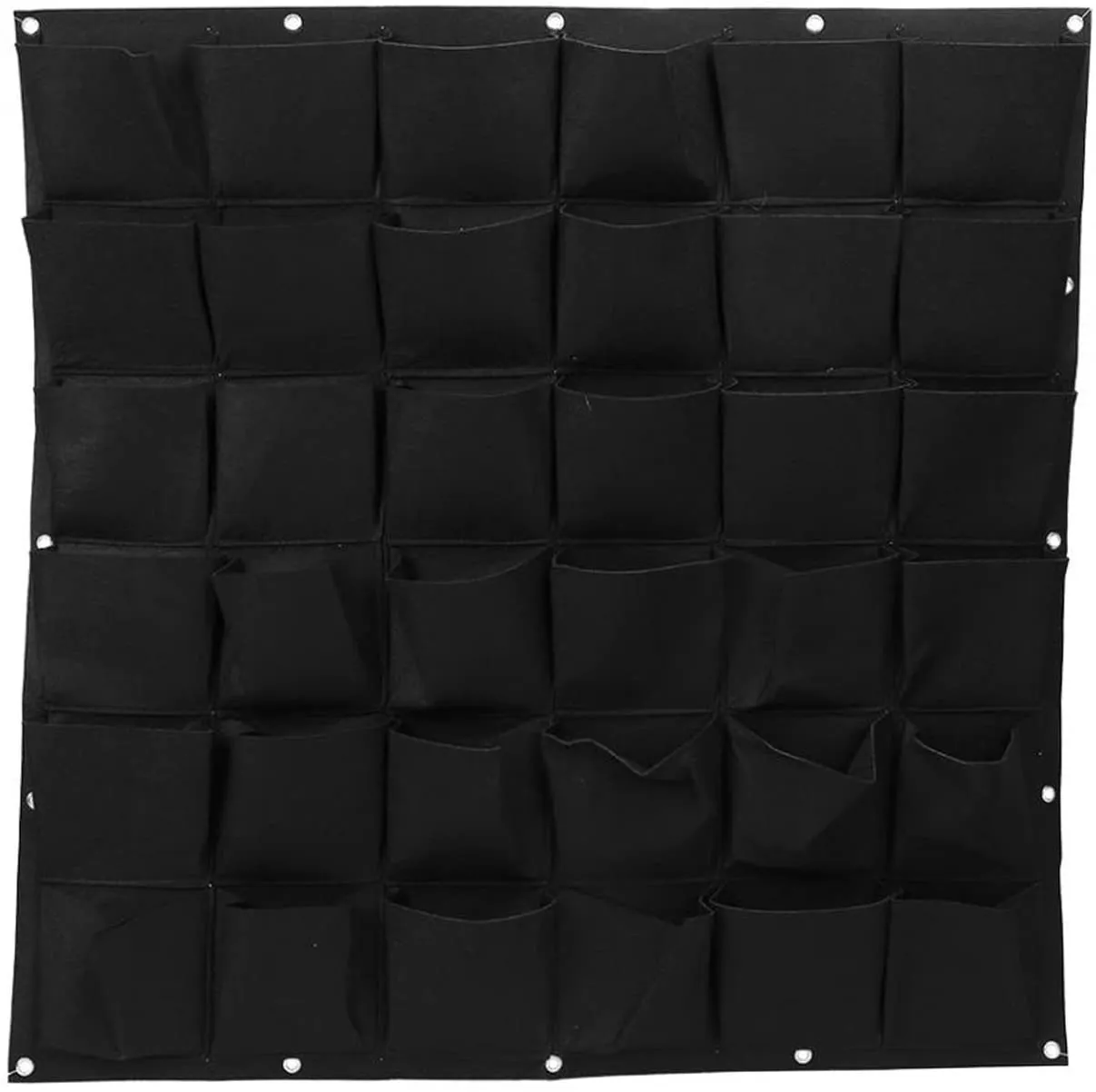 36 pocket vertical wall-mounted garden planter indoor / outdoor flower and vegetable planting bag