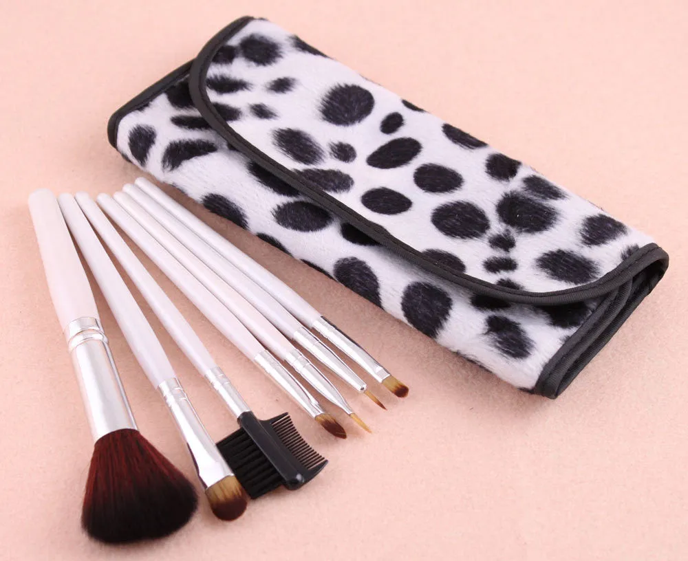 7 PCS Professional Makeup Brush Facial Care Facial Beauty Cosmetic Brushes Set With Case