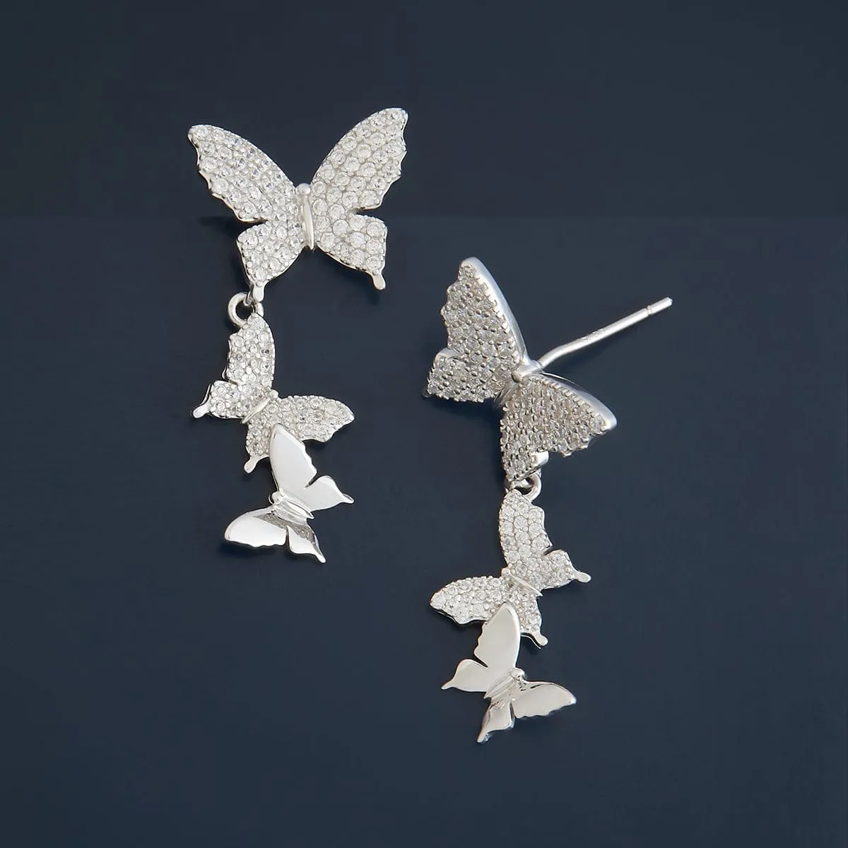 92.5 Silver Earring 180737