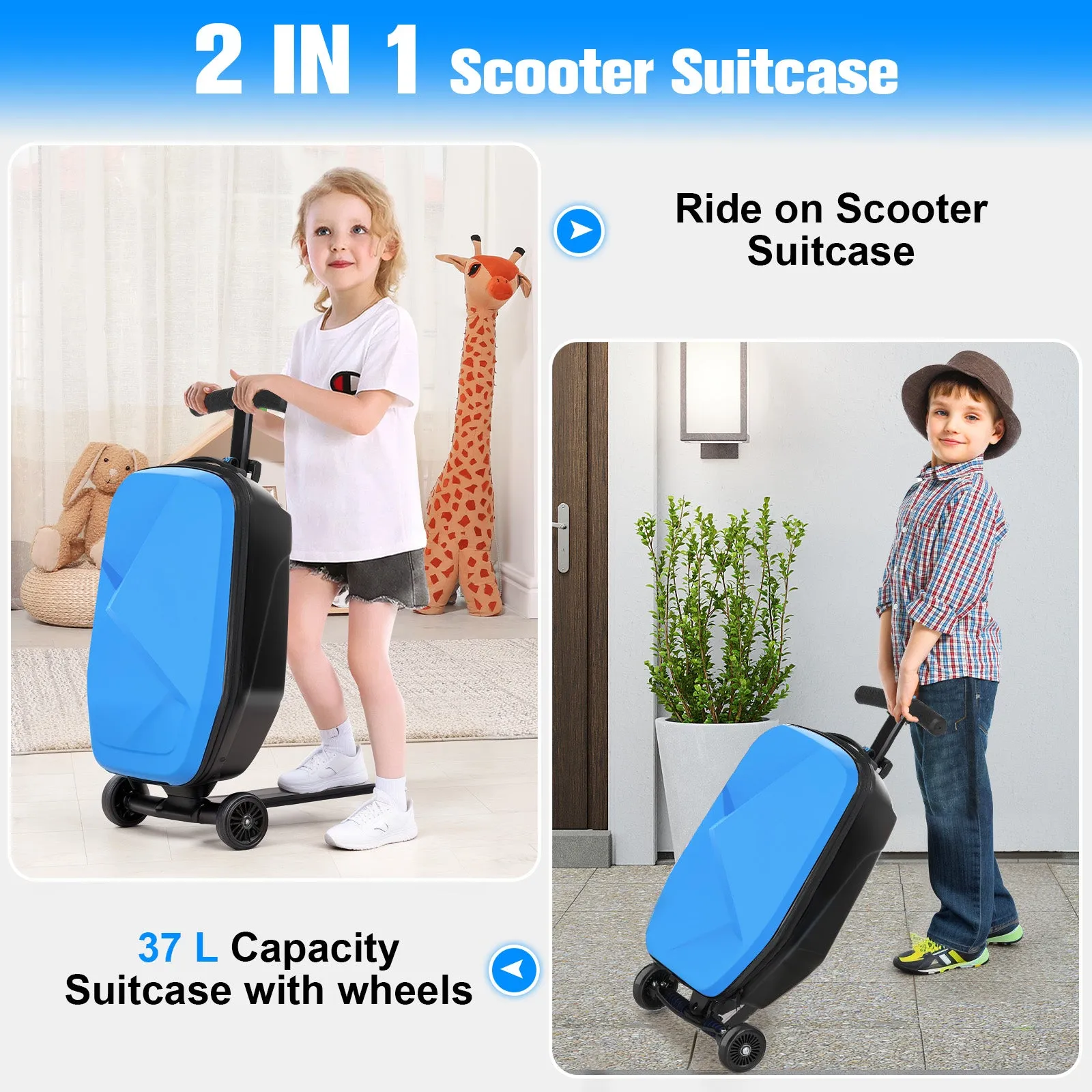 Advwin Foldable Hardshell Scooter Suitcase(Low Stock)