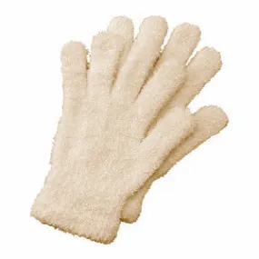 Aloe Infused Spa Gloves - Pale Yellow