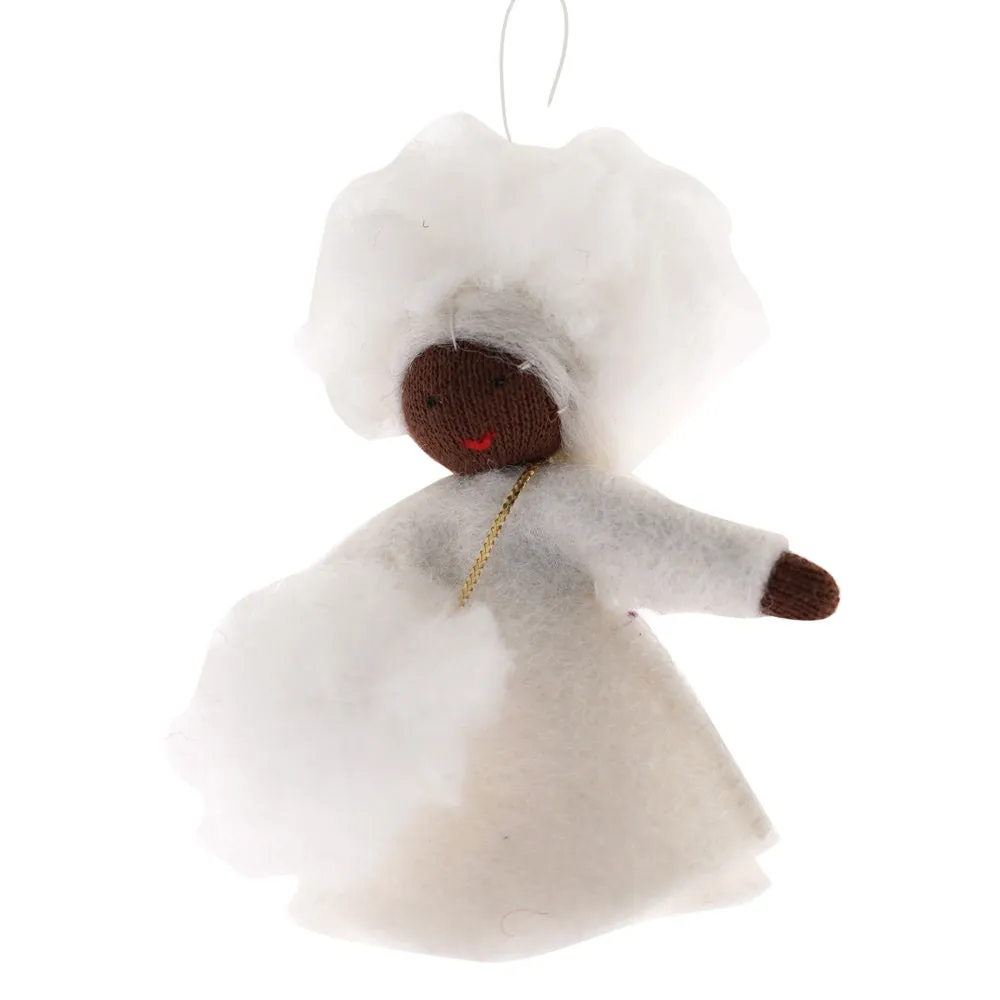 Ambrosius Snowflake Hanging Decoration Black Skin