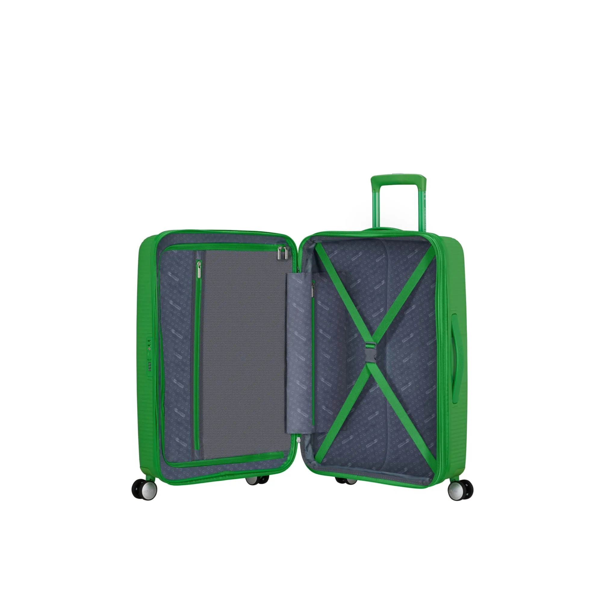 American Tourister SoundBox 67cm Medium Check-in in Grass Green