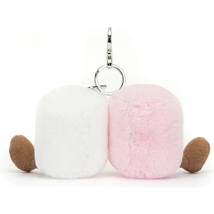 Amuseables Pair of Marshmallows Bag Charm