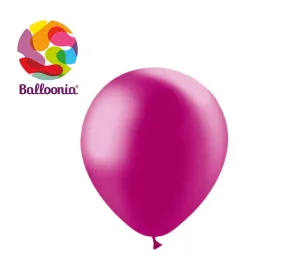 Balloonia 12" Balloon Pastel Latex Fuchsia  50CT