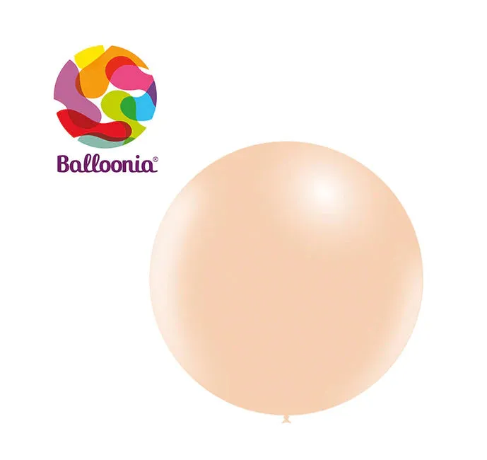 Balloonia 18" Balloon Pastel Latex Nude 25CT