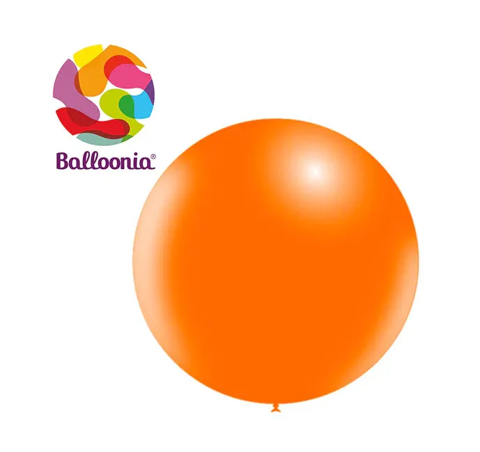 Balloonia 2FT Balloon Pastel Latex Orange 5CT