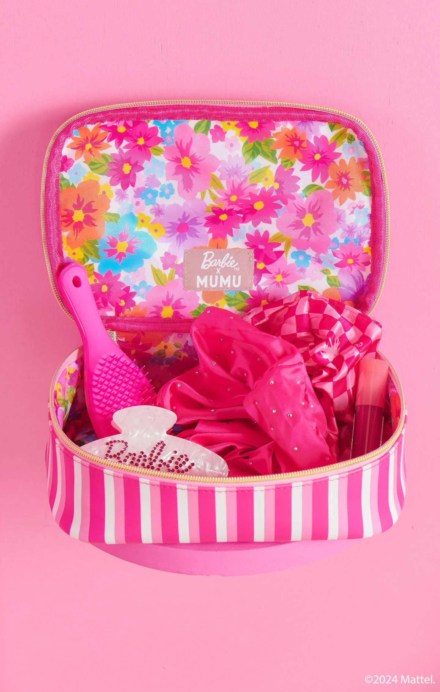 Barbie™ Makeup Bag ~ DreamHouse™ Stripe