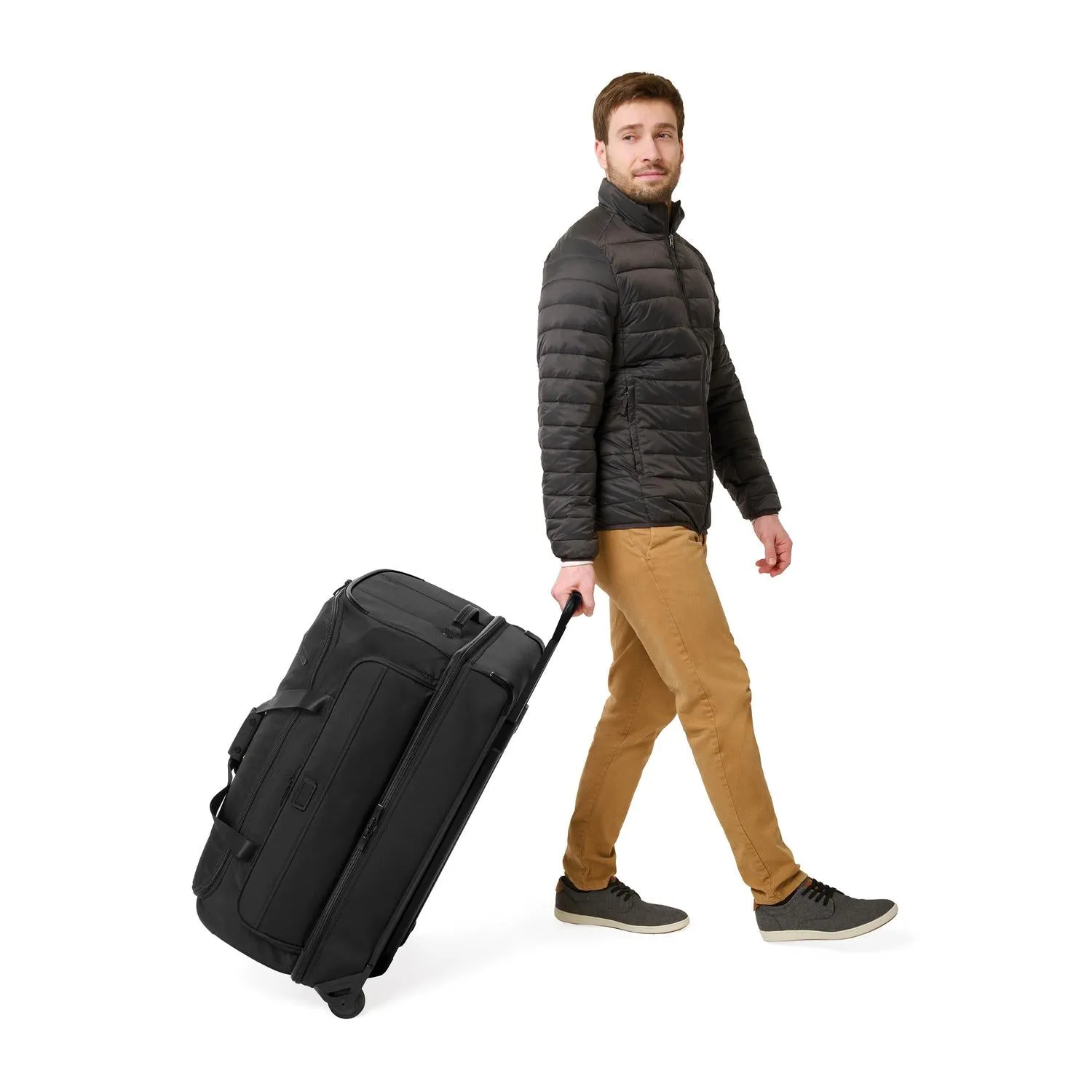 BASELINE Large Two-Wheel Duffle - Black