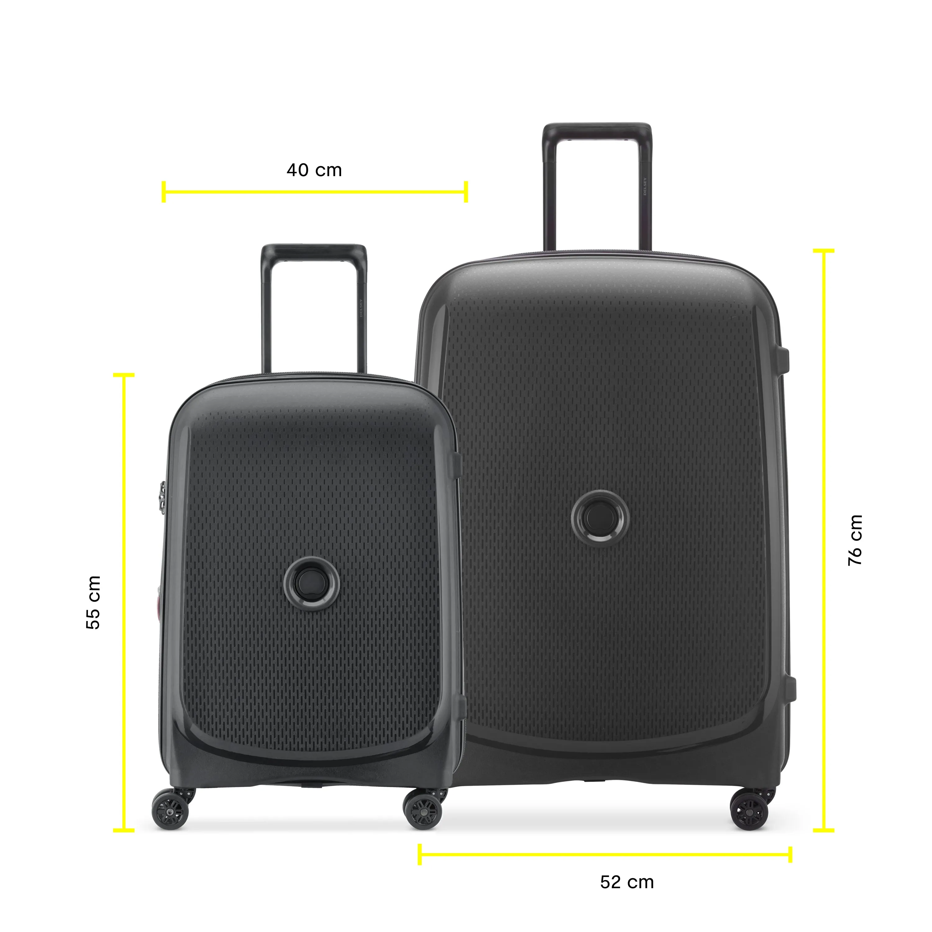 BELMONT PLUS - Set 2 Expandable Suitcases (S-55cm) (L-76cm)