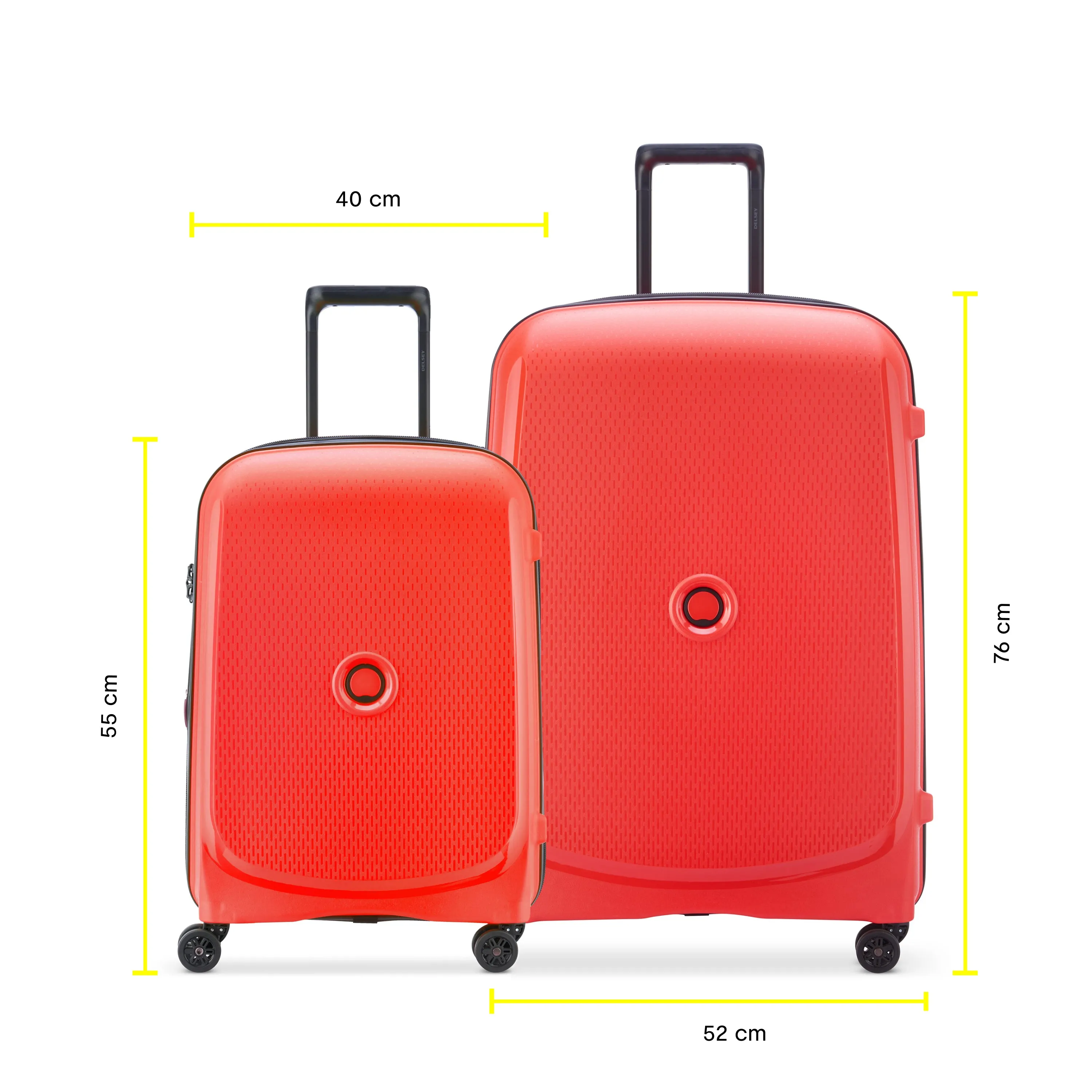 BELMONT PLUS - Set 2 Expandable Suitcases (S-55cm) (L-76cm)