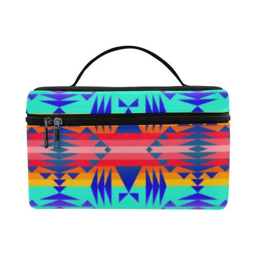 Between the Mountains Spring Cosmetic Bag/Large