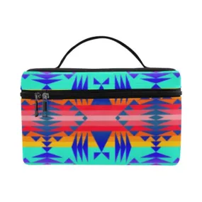 Between the Mountains Spring Cosmetic Bag/Large