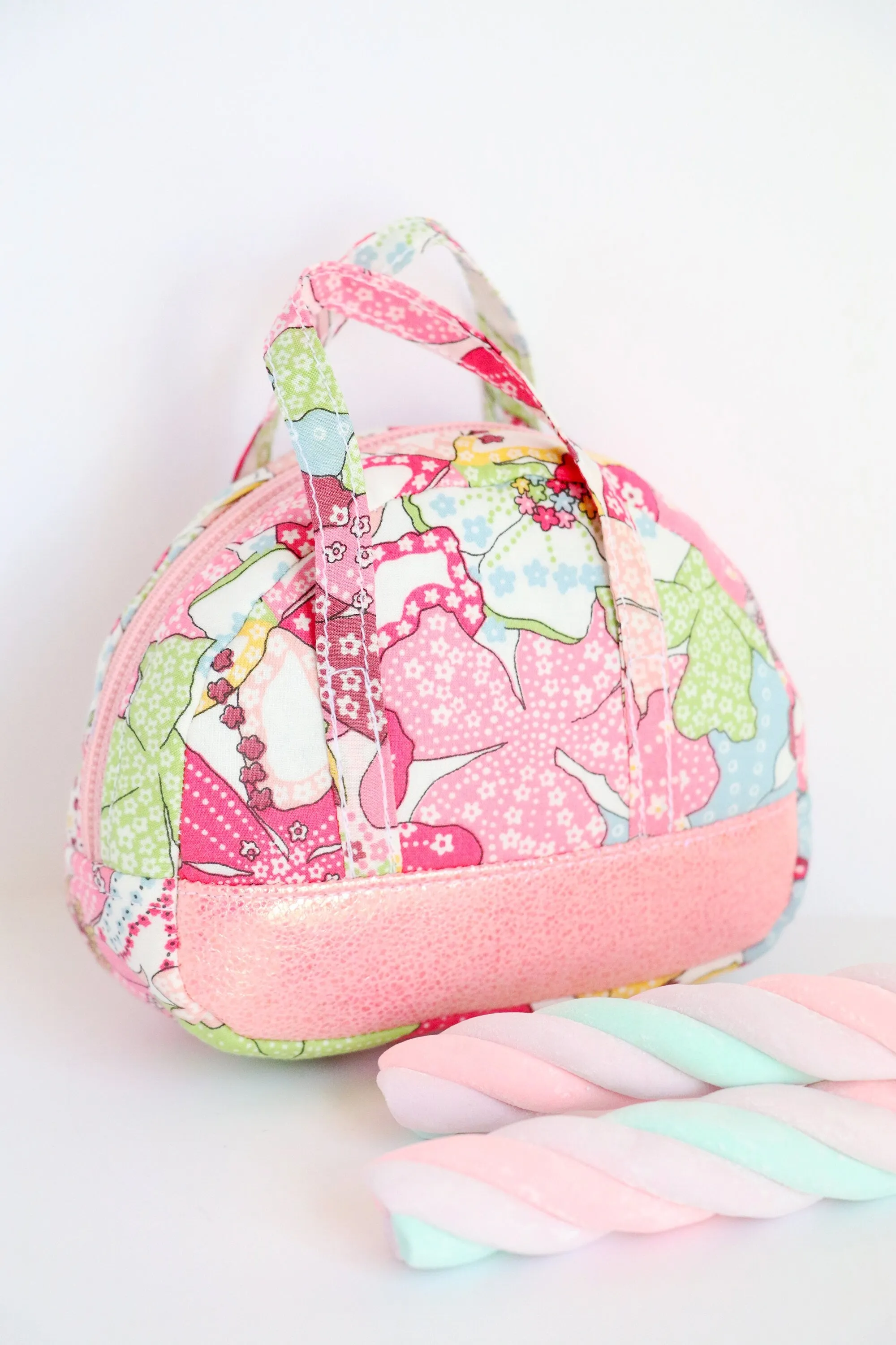 Bitty Bowler: Mini Bowling bag sewing pattern