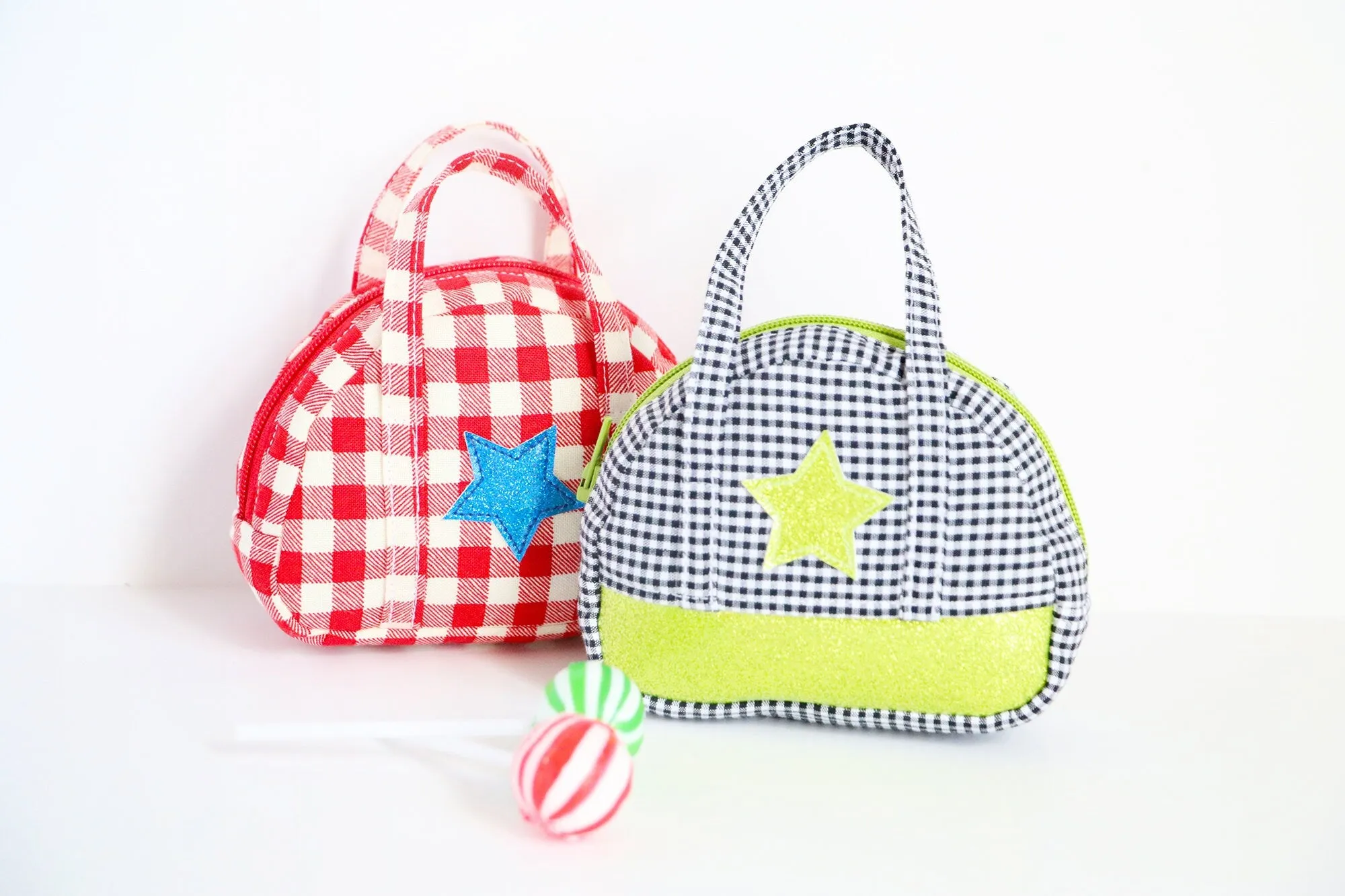 Bitty Bowler: Mini Bowling bag sewing pattern