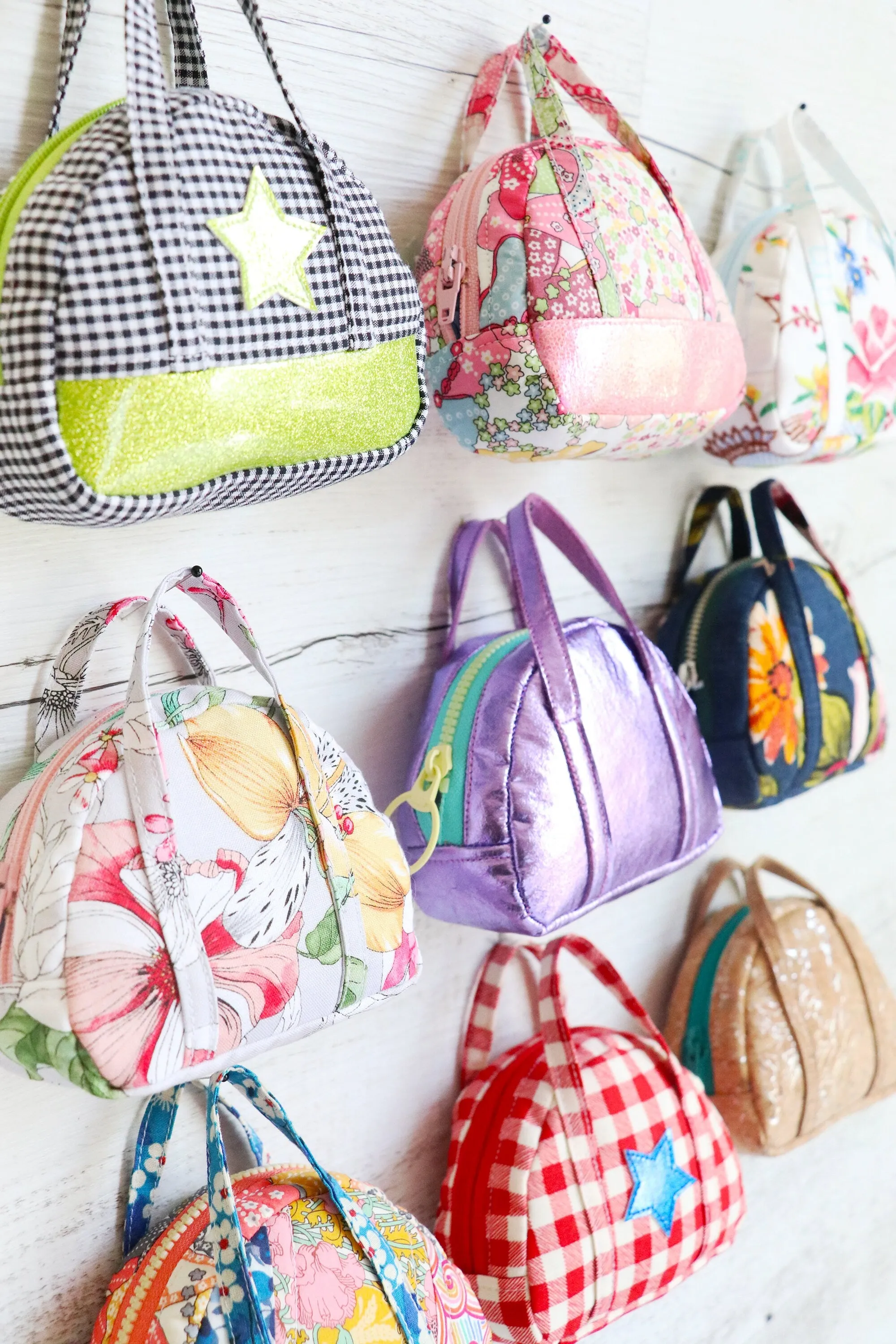 Bitty Bowler: Mini Bowling bag sewing pattern