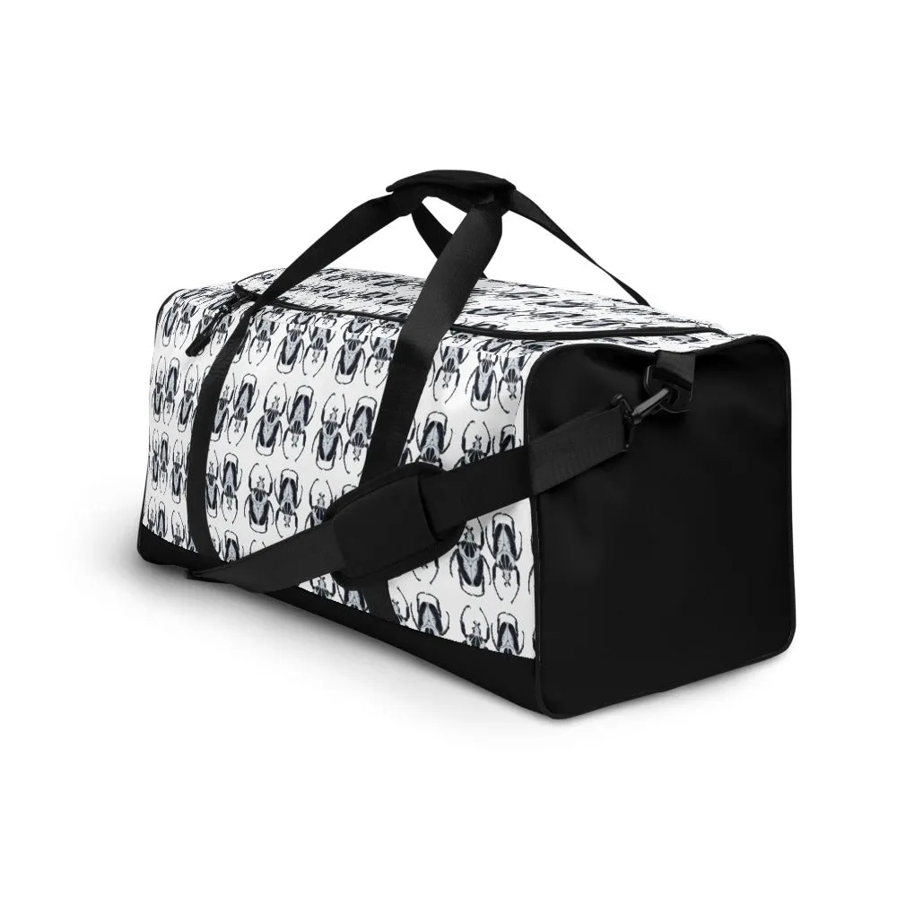 Black & White Bugs Duffle Bag