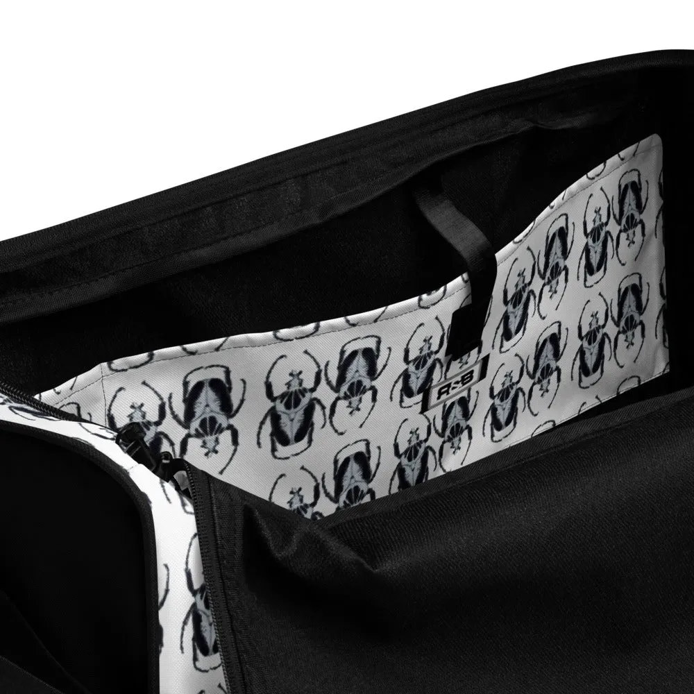 Black & White Bugs Duffle Bag