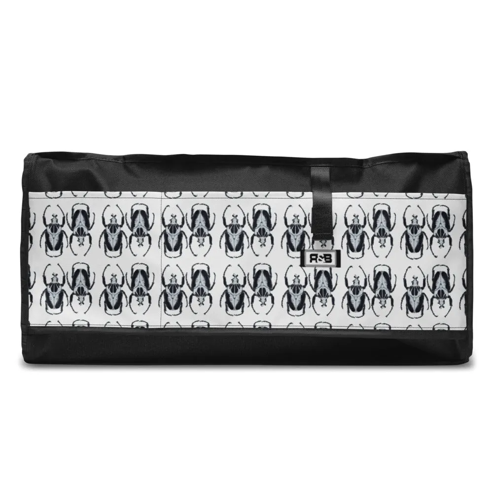 Black & White Bugs Duffle Bag