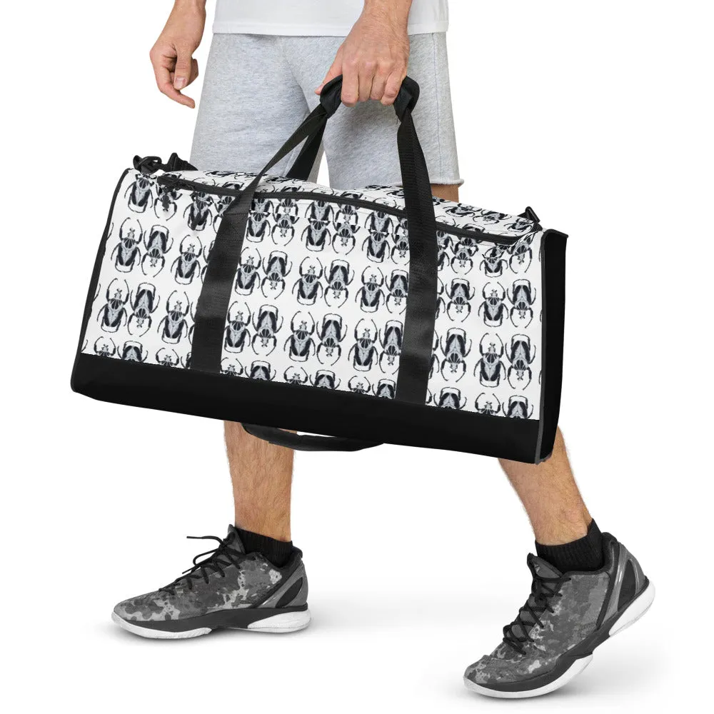 Black & White Bugs Duffle Bag