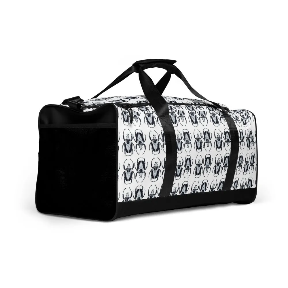 Black & White Bugs Duffle Bag