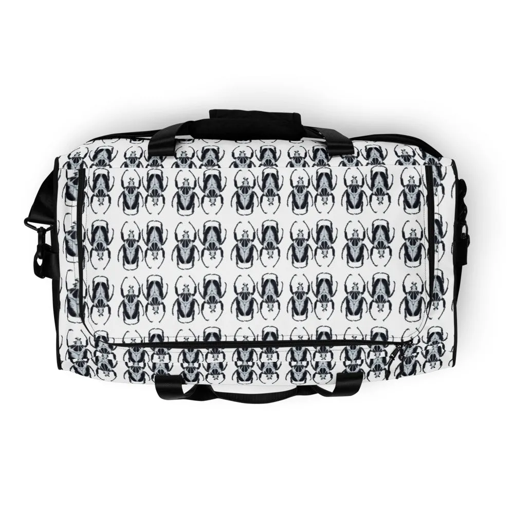 Black & White Bugs Duffle Bag