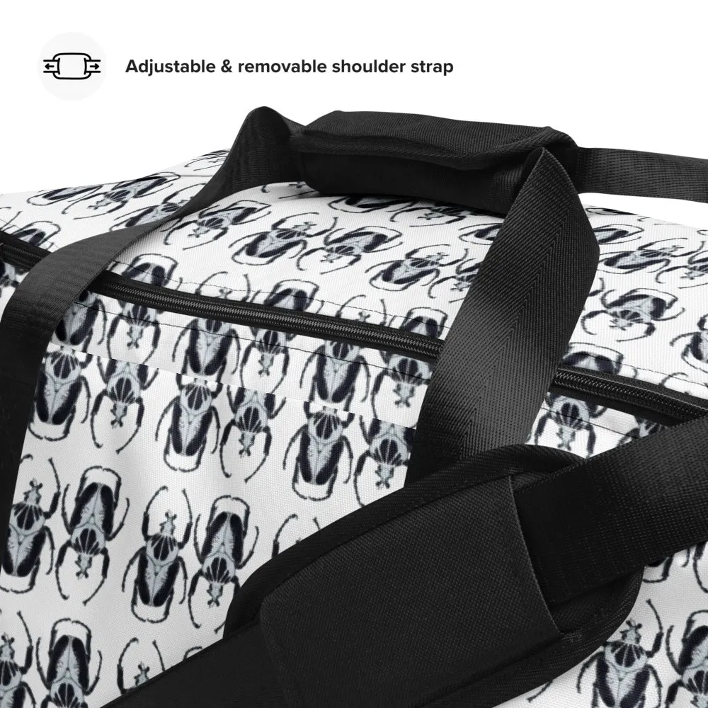 Black & White Bugs Duffle Bag