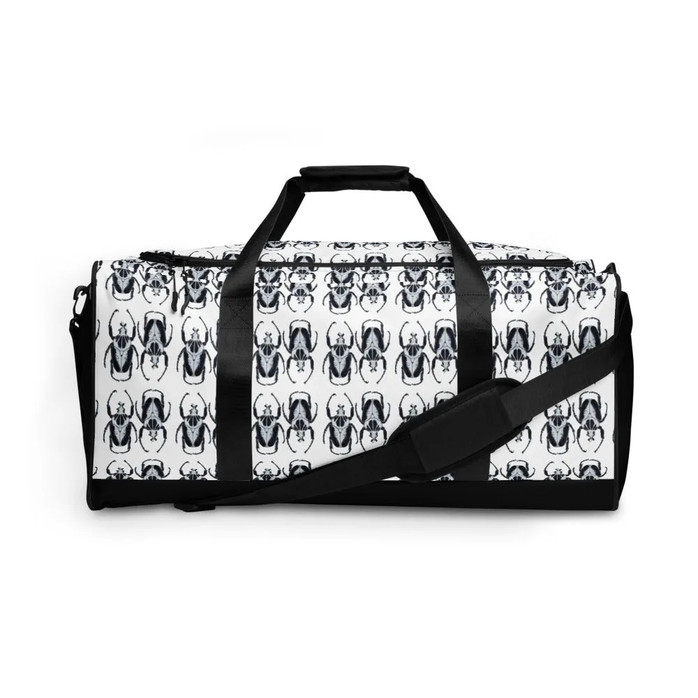 Black & White Bugs Duffle Bag