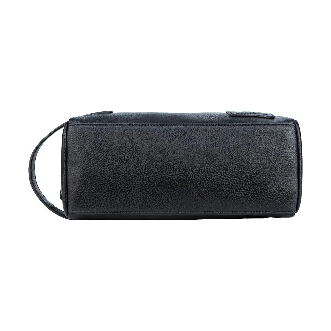 Black Fletcher Vegan Leather Dopp Kit