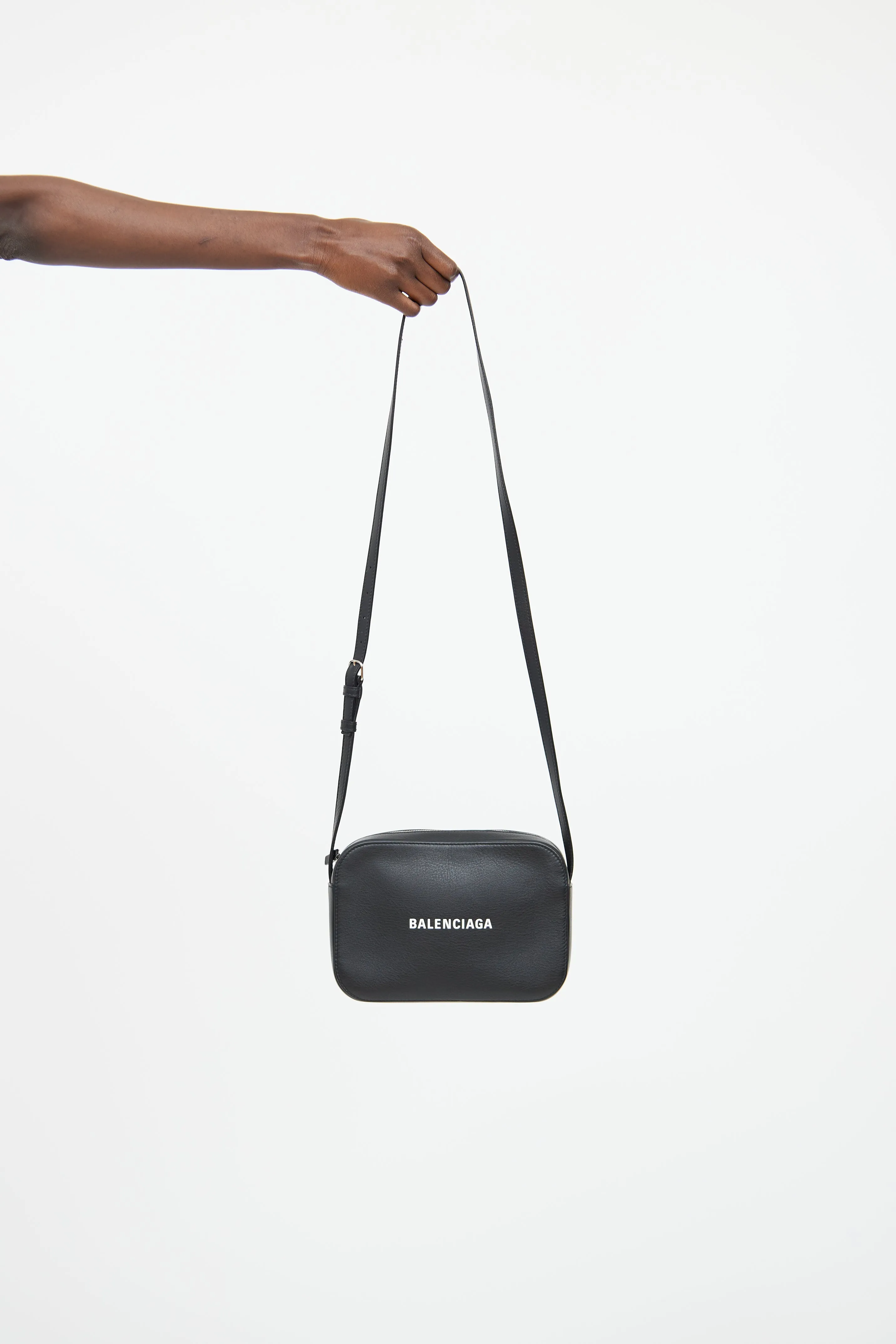 Black Logo Everyday Camera Bag