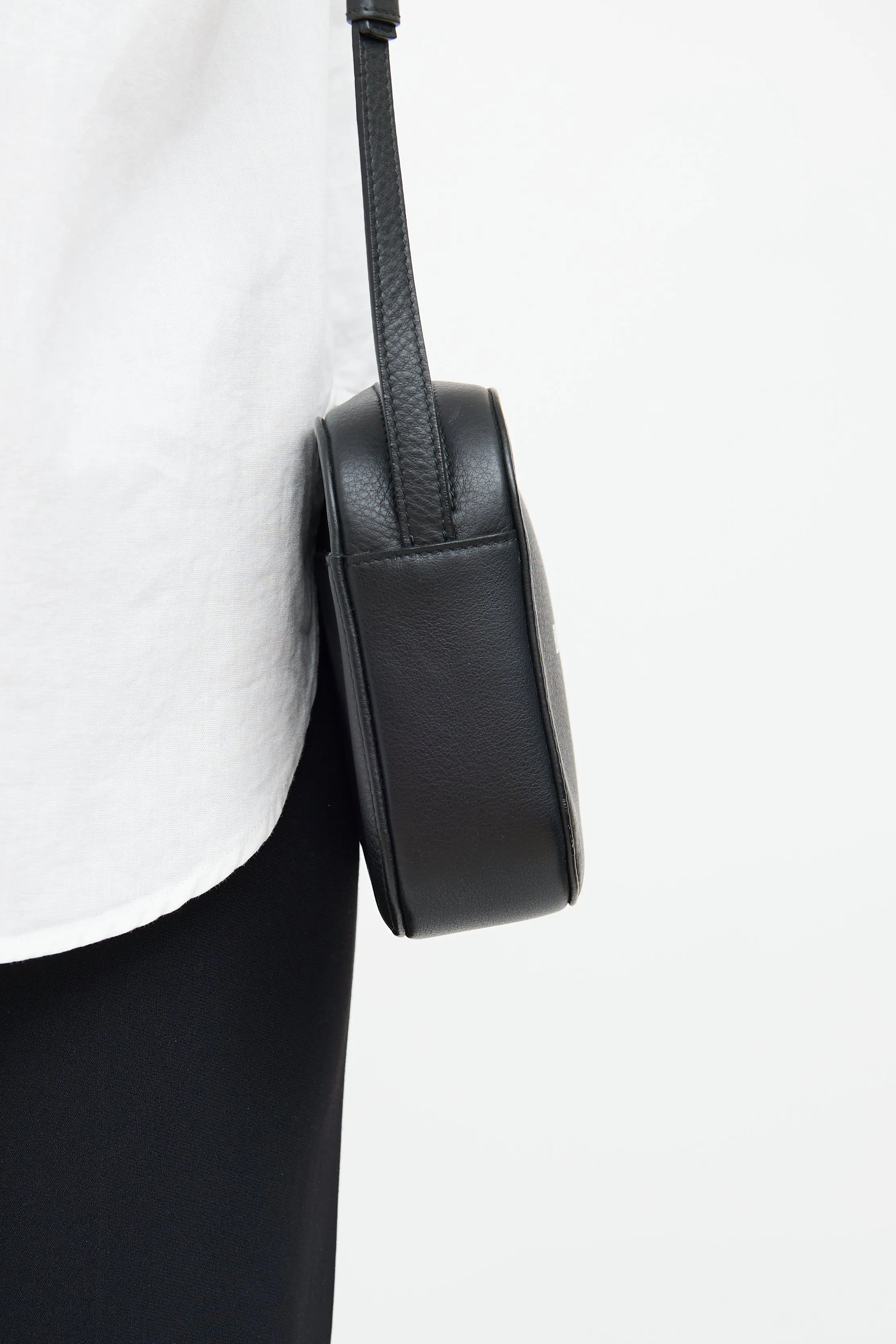 Black Logo Everyday Camera Bag