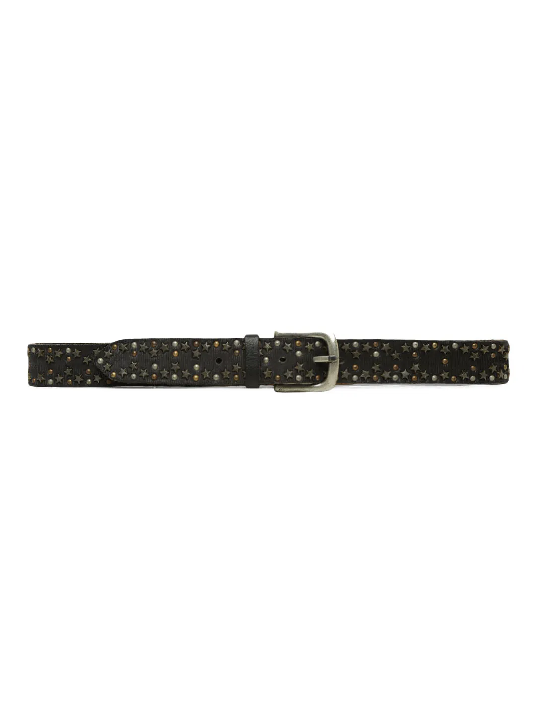 Black Star Studded Belt For Women By Art N Vintage