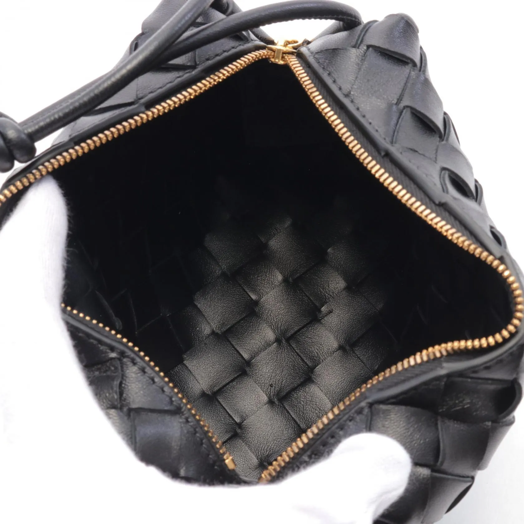 Bottega Veneta Leather Mini Loop Camera Bag