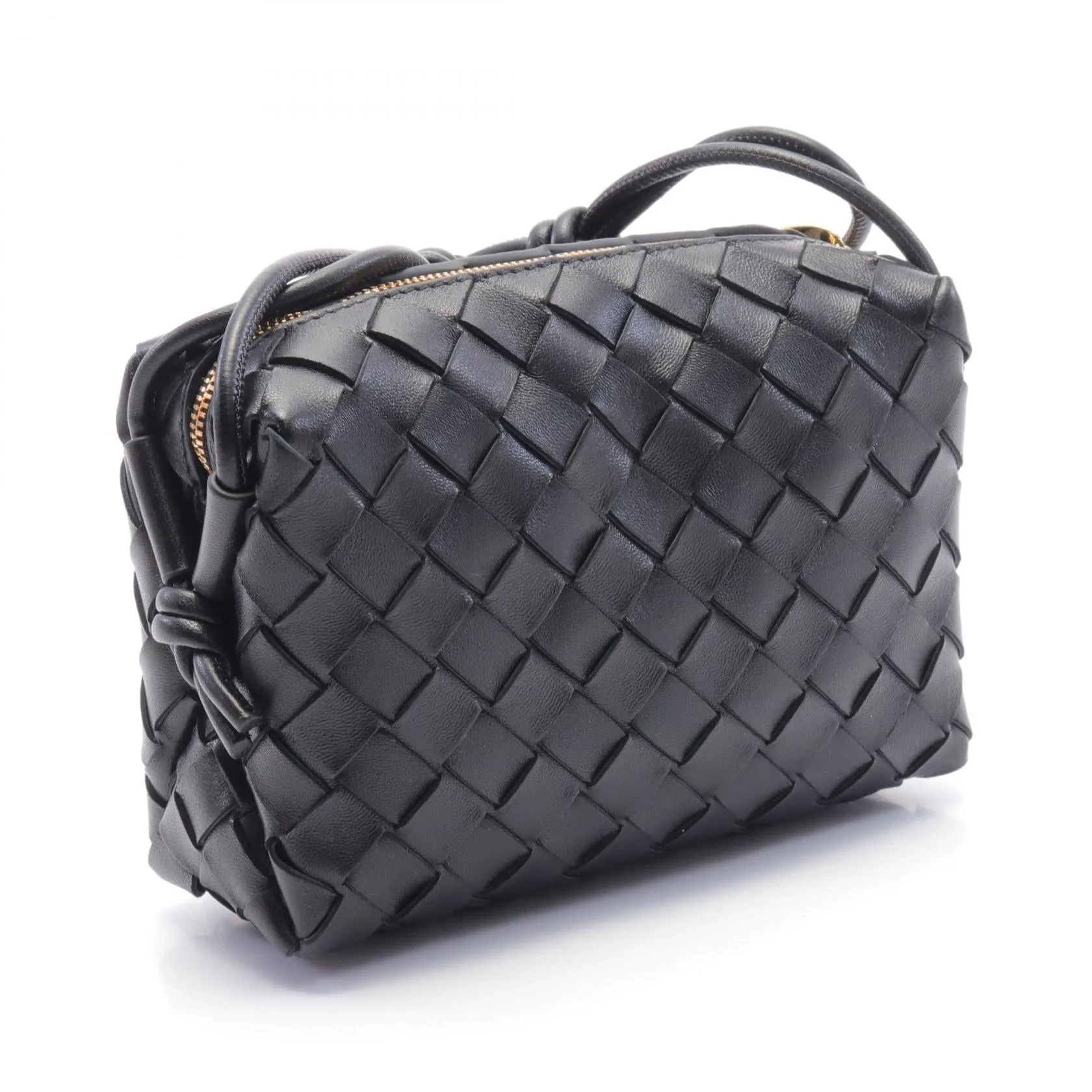 Bottega Veneta Leather Mini Loop Camera Bag