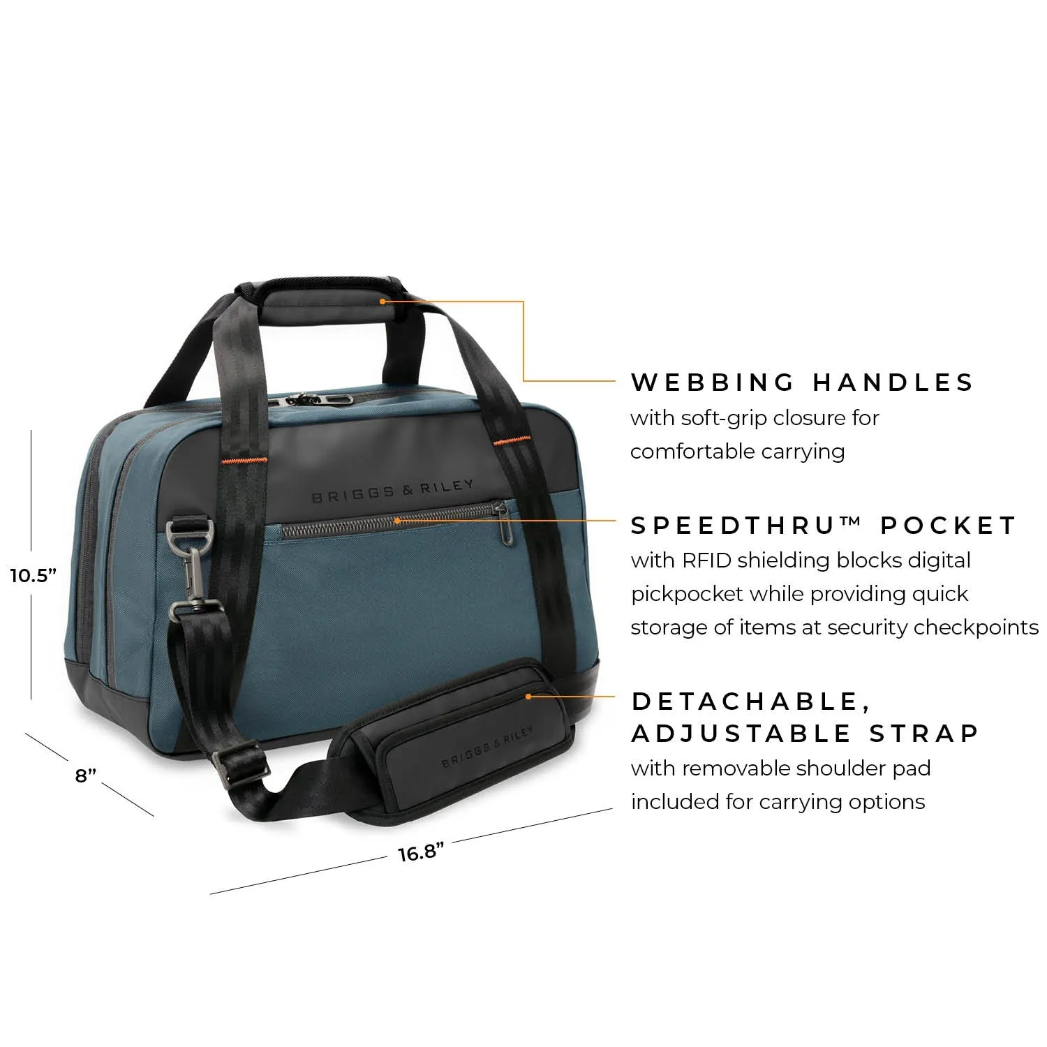 Briggs & Riley ZDX Underseat Cabin Bag