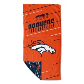 Broncos Splitter Beach Towel