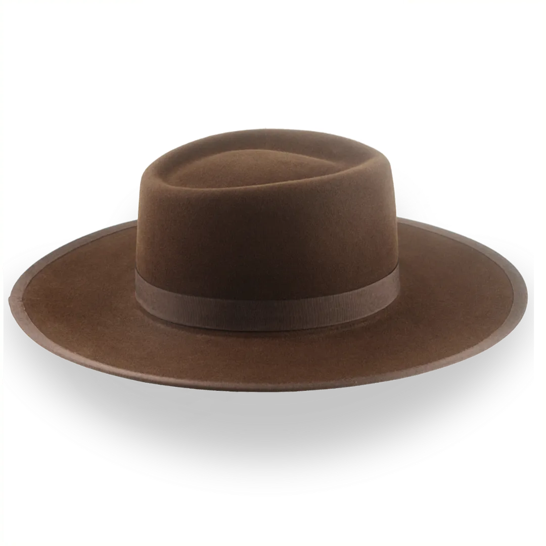 Brown Western Style Cowboy Hat in High-Quality Fur Felt | The Vanguard