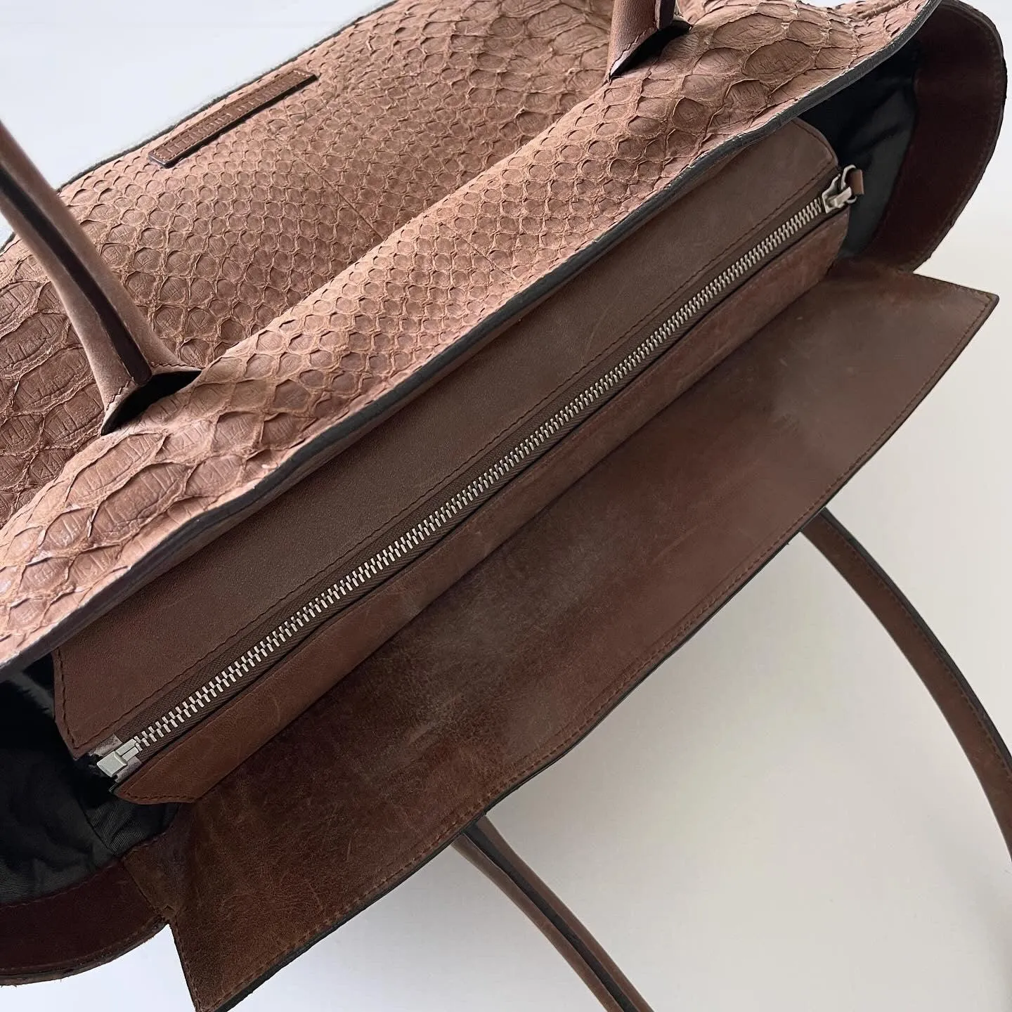 BRUNELLO CUCINELLI Python Leather Bag