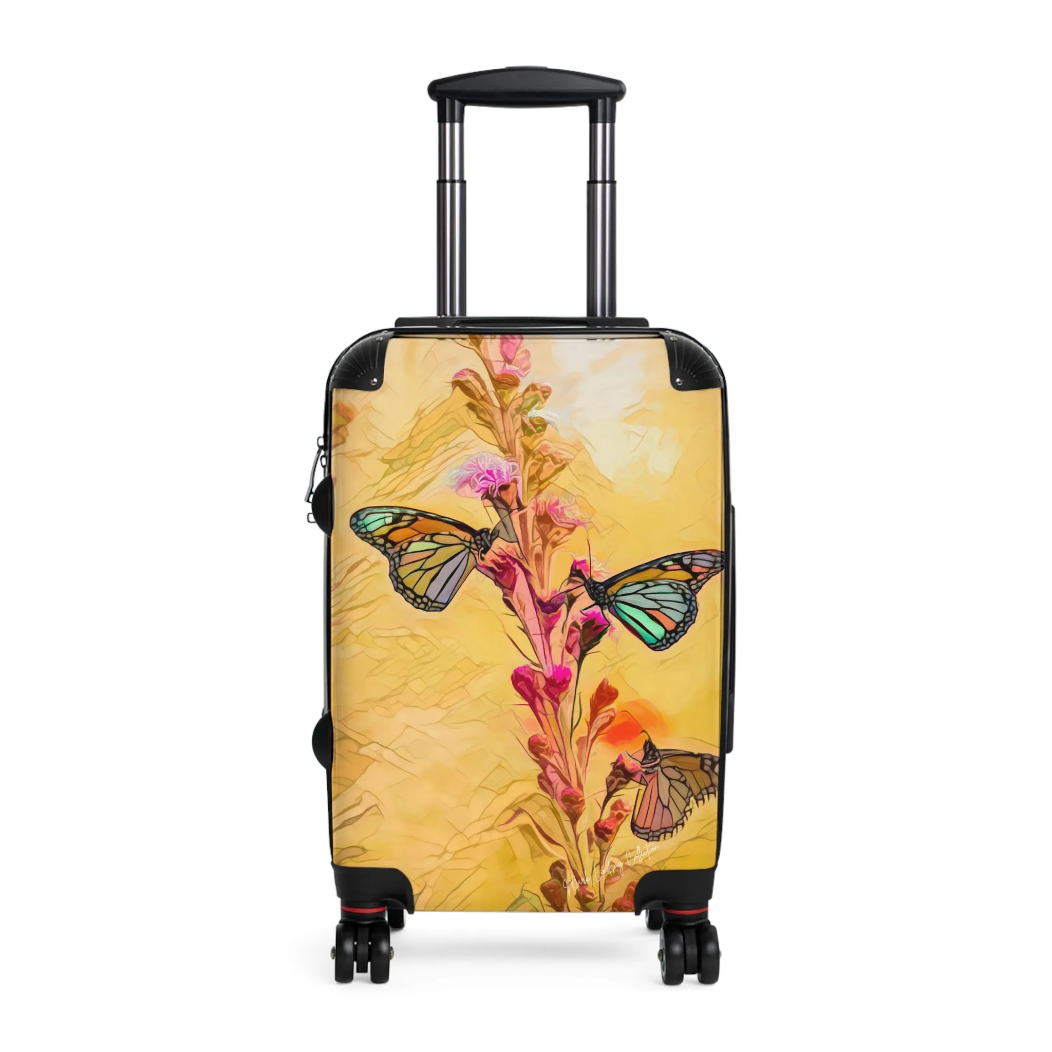 Butterfly Chroma Color Custom Art Luggage