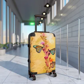 Butterfly Chroma Color Custom Art Luggage