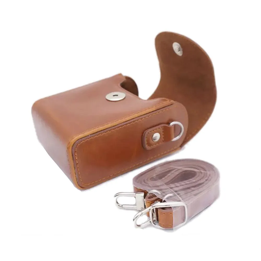 Camera Bag Leather Case Cover for Sony Z-V1 ZV1 RX100 VII VI VA V IV III II RX100M7 RX100M6 RX100VA Norm LX7