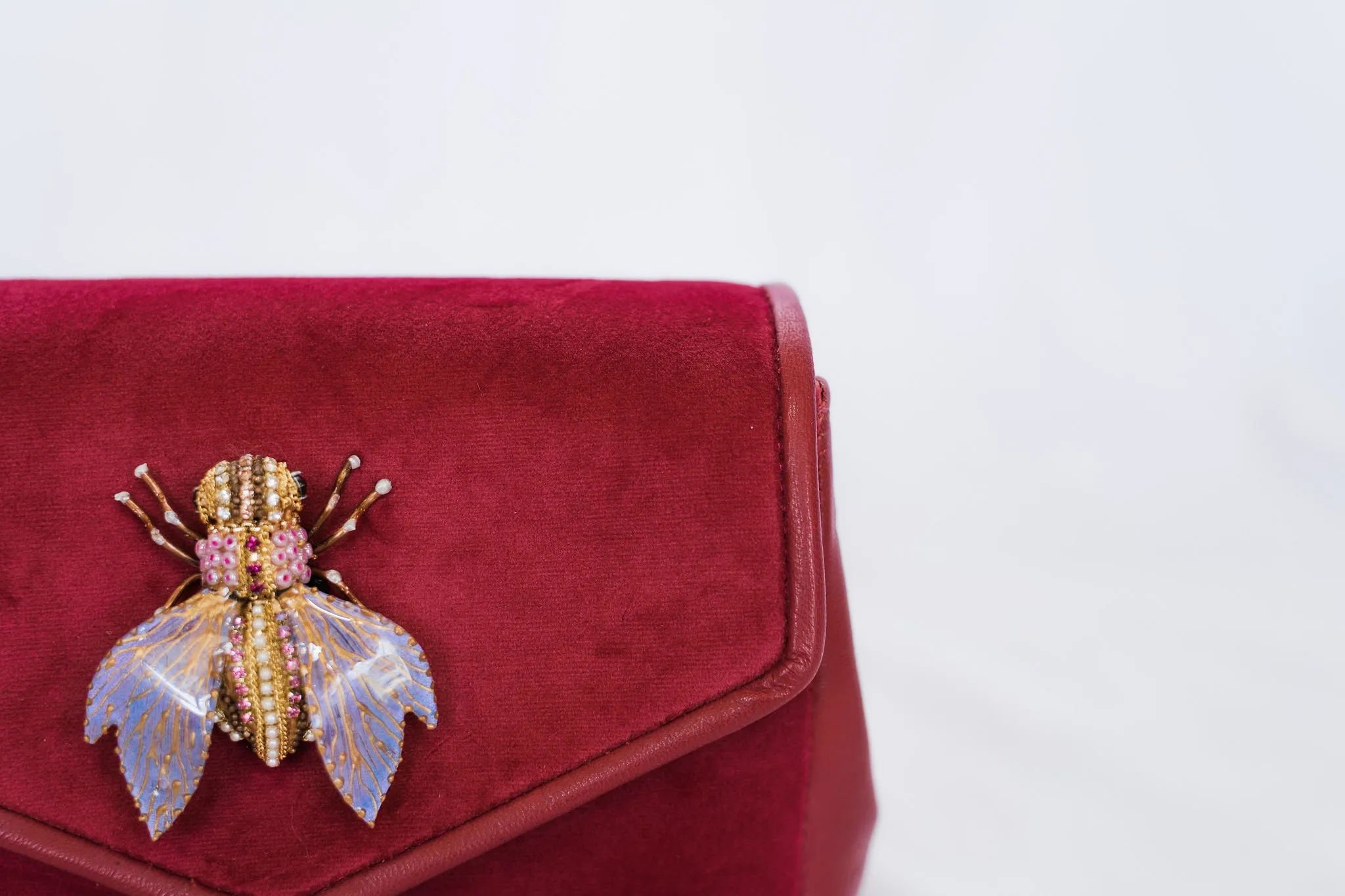 Camilla Handbag {Raspberry}