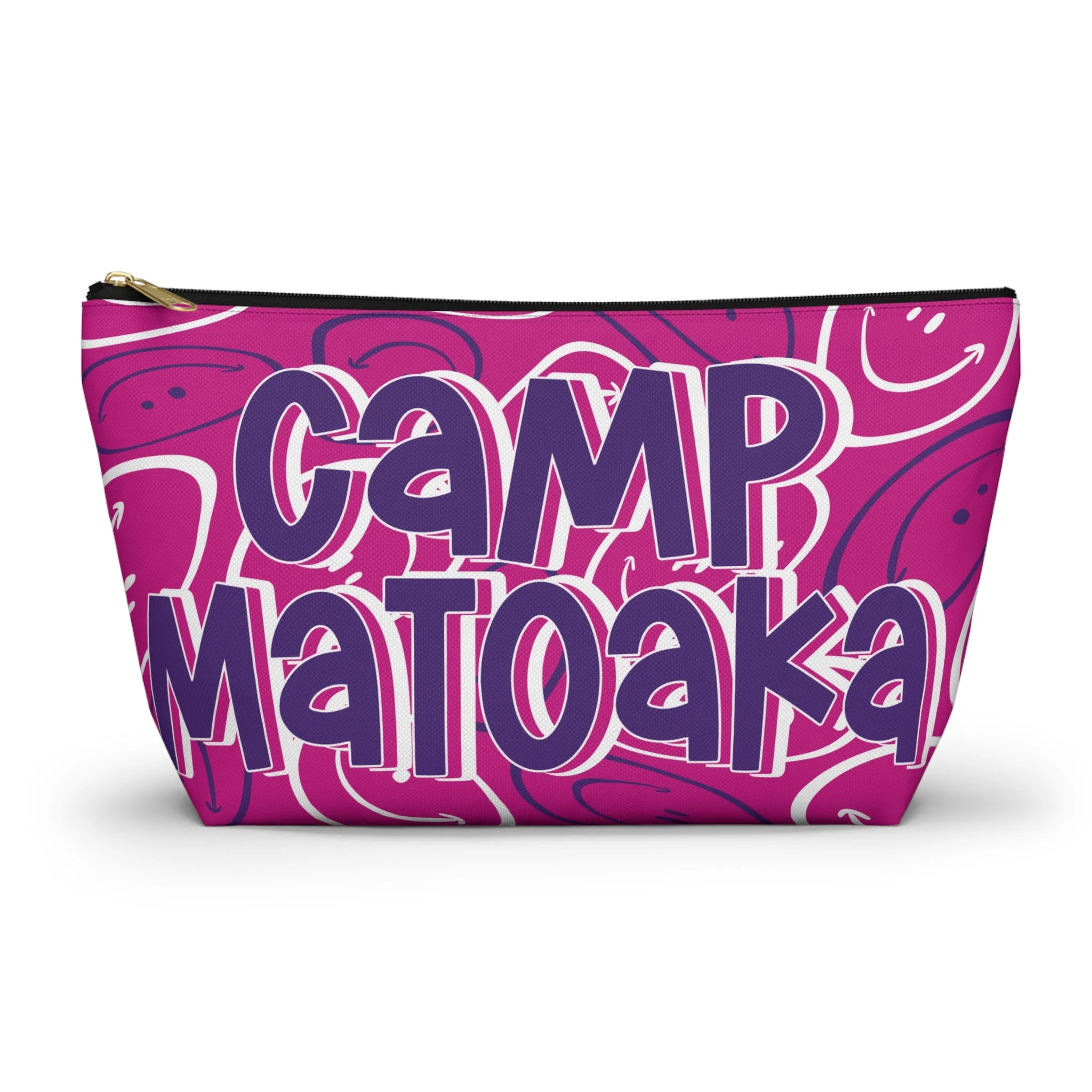 Camp Matoaka Pink Makeup Bag