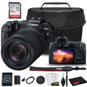 Canon EOS RP Mirrorless Digital Camera with 24-240mm Lens (3380C032)    EOS Bag    Sandisk Ultra 64GB Card   Clean and Care Kit