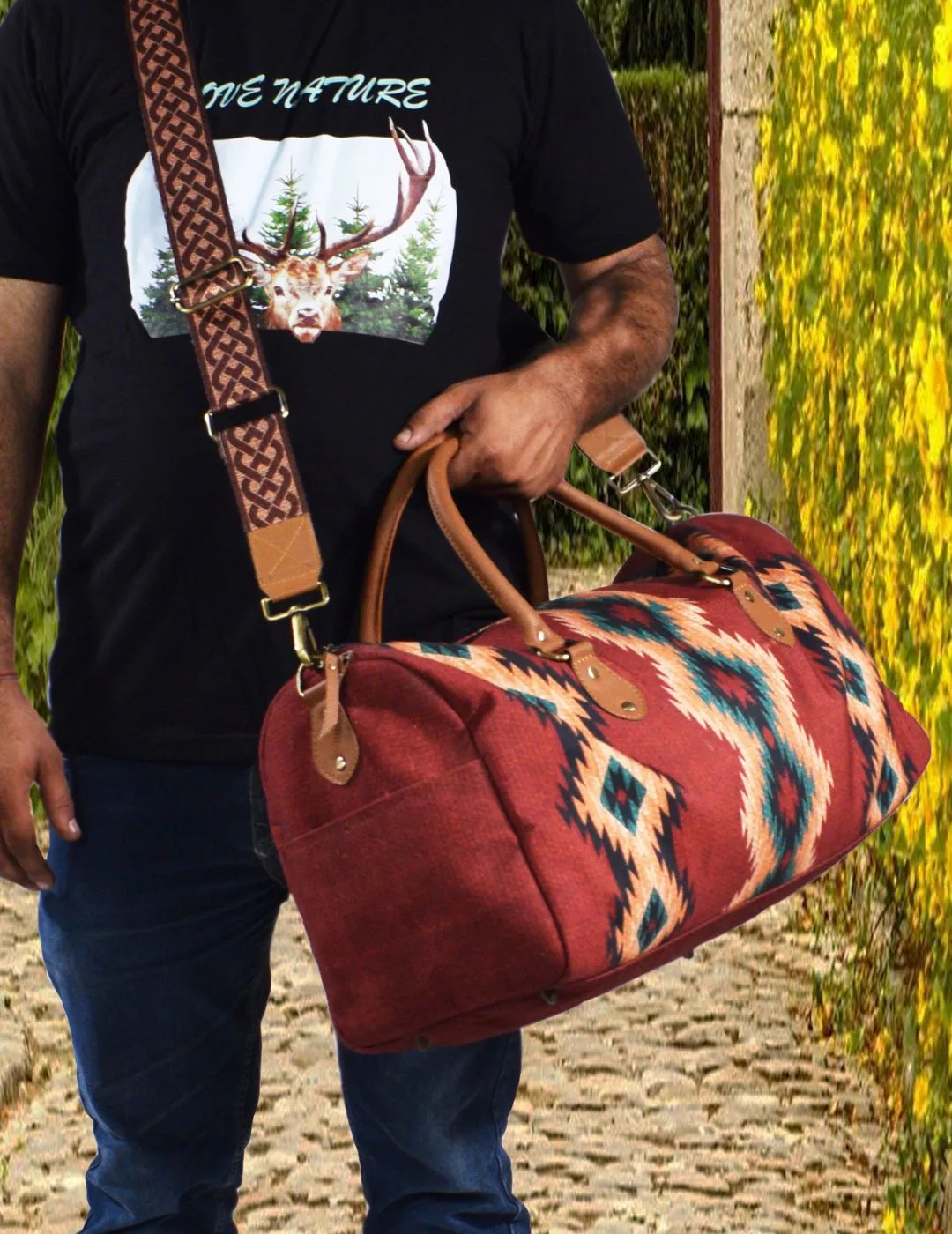 Canvas Duffel Bag, Design 2